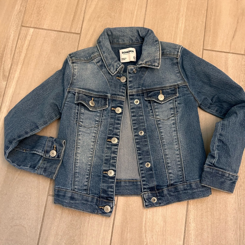 Sonoma Kids Classic Blue Jean Jacket